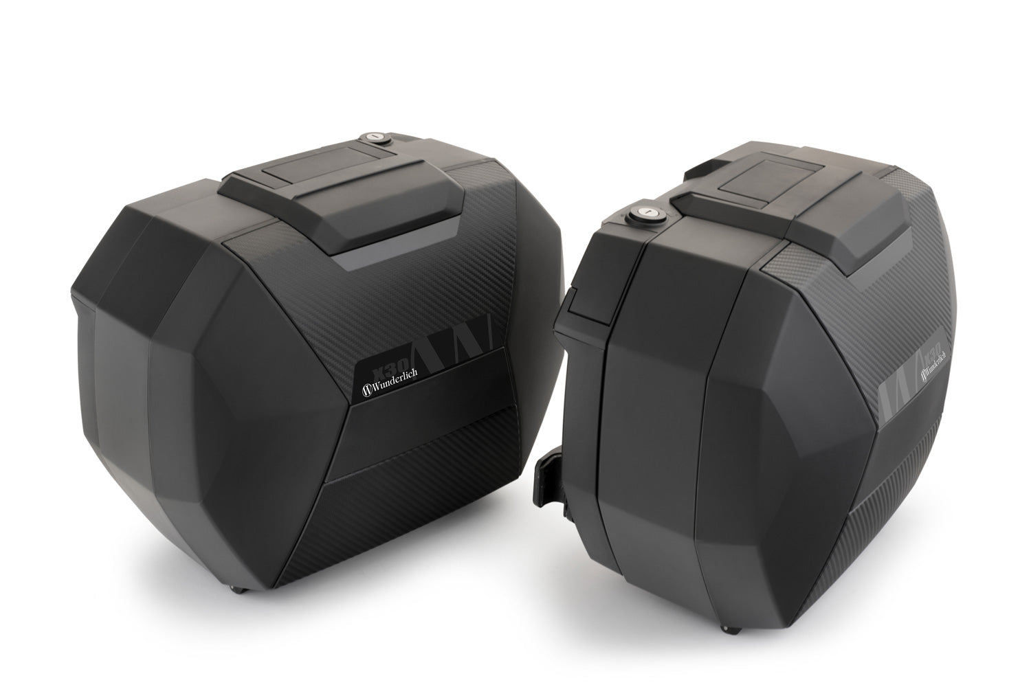 Wunderlich Vario Case Set X-Case X30 | Black-Silver | BMW R 1300 GS - Pyramid Motorcycle Accessories