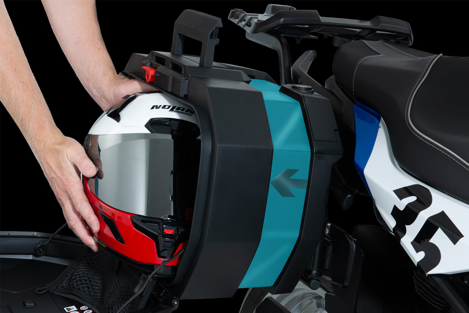 Wunderlich Vario Case Set X-Case X30 | Black-Silver | BMW R 1300 GS - Pyramid Motorcycle Accessories