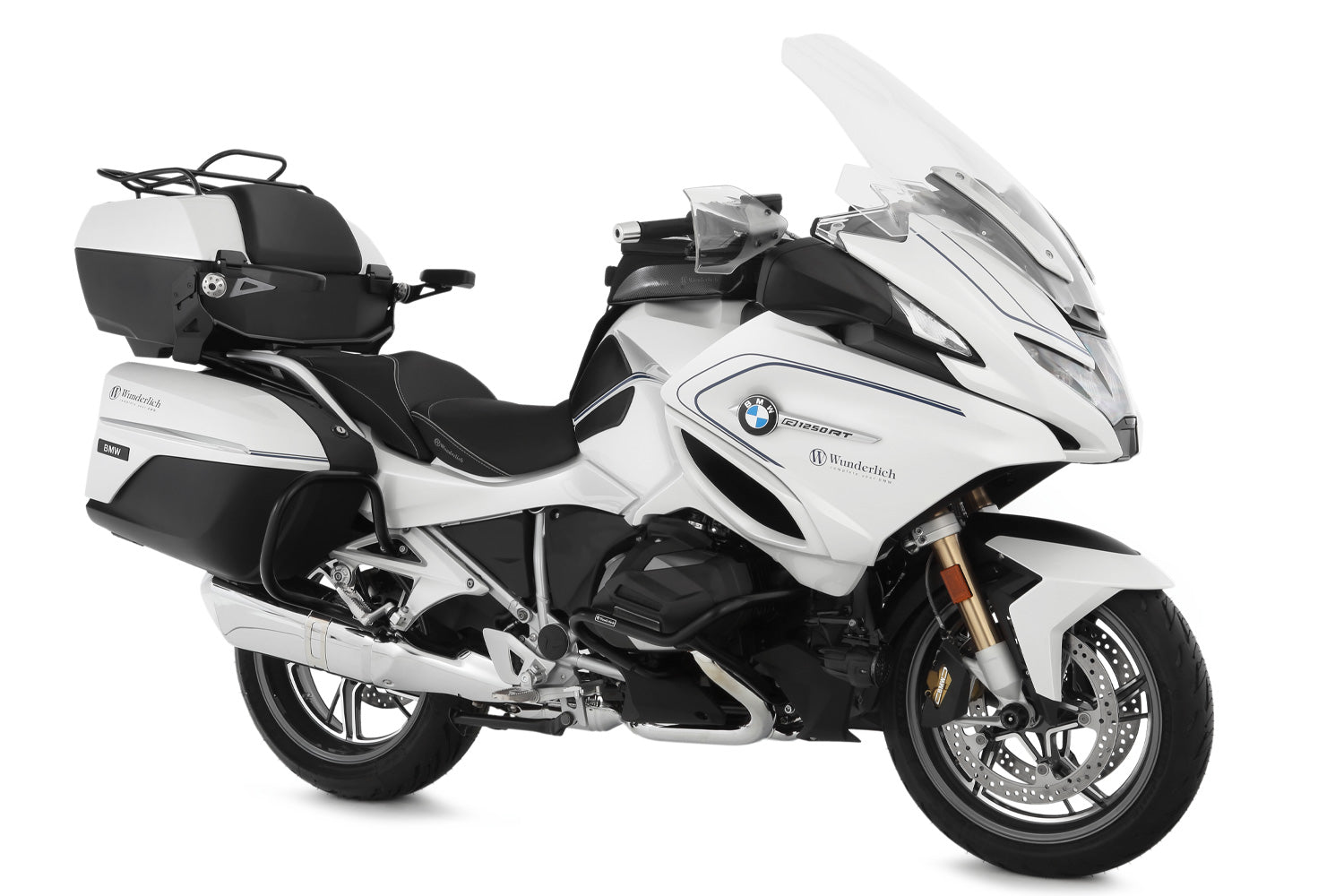 Wunderlich Marathon Windshield | Light Smoke | BMW R 1250 RT - Pyramid Motorcycle Accessories