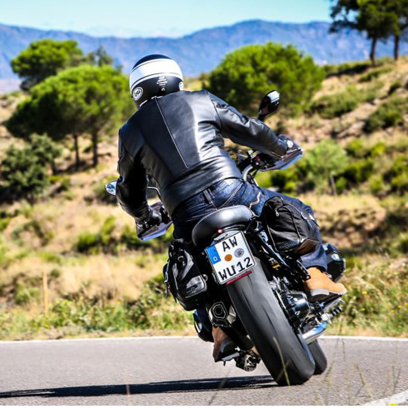 Wunderlich Daytona Cockpit Fairing Blackstorm Metallic | R nineT | White StripedΒ -Β Β Pyramid Motorcycle Accessories