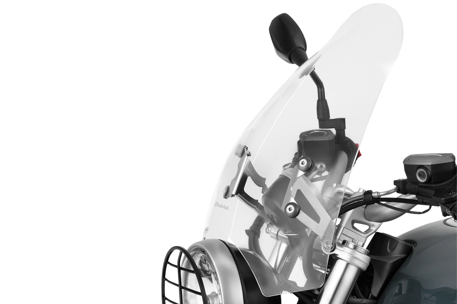 Wunderlich Touring Screen 70th-Roadster | Clear | BMW R nineT - Pyramid Motorcycle Accessories