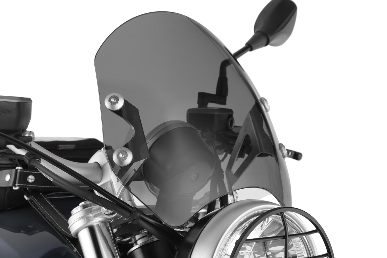 Wunderlich Sport Windshield Speed Short | Light Smoke | BMW R nineT Scrambler - Pyramid Motorcycle Accessories