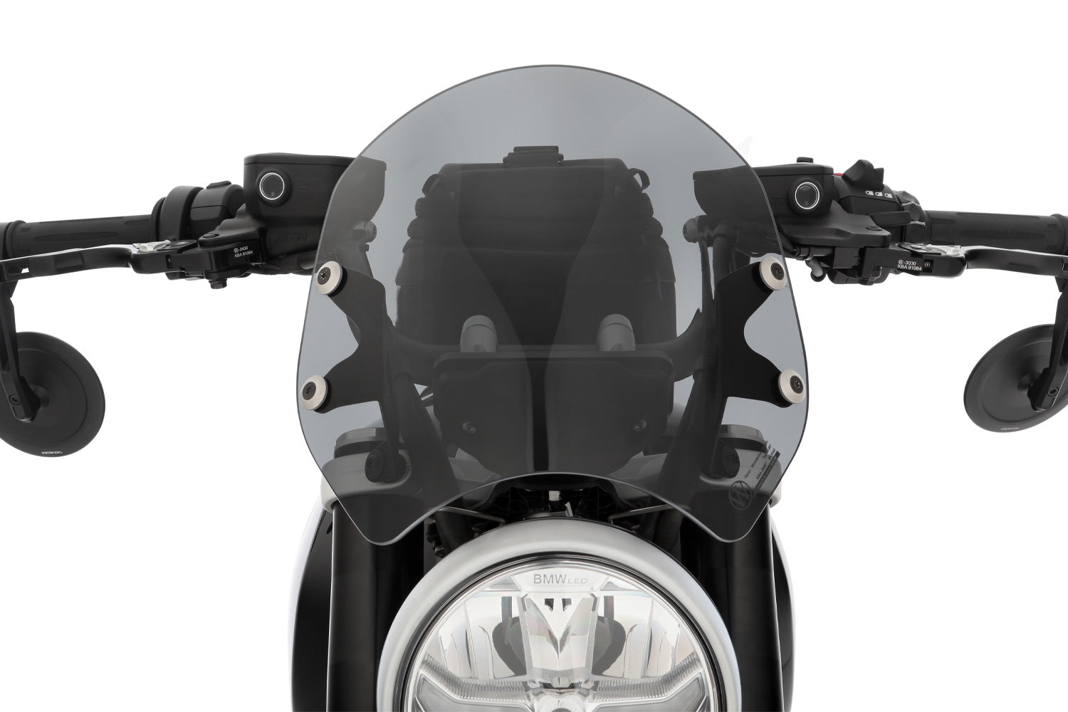 Wunderlich Windshield Extreme Carrier Long 160mm | Clear | BMW F 750 GS - Pyramid Motorcycle Accessories
