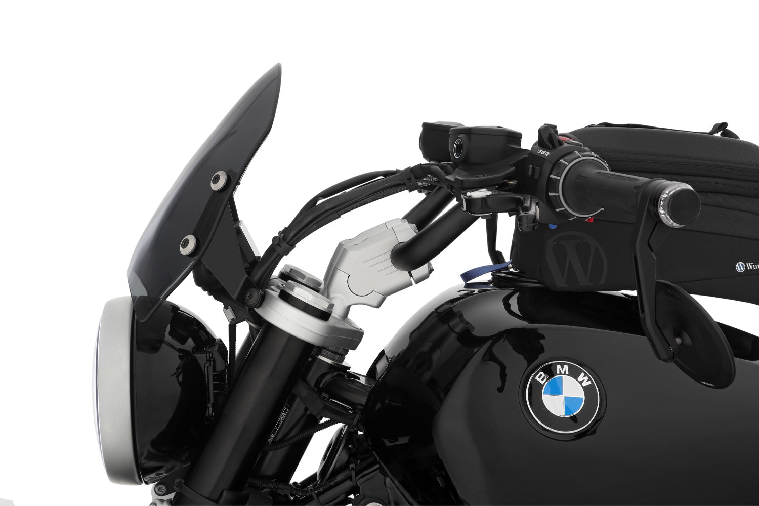 Wunderlich Windshield Extreme Carrier Long 160mm | Clear | BMW F 750 GS - Pyramid Motorcycle Accessories
