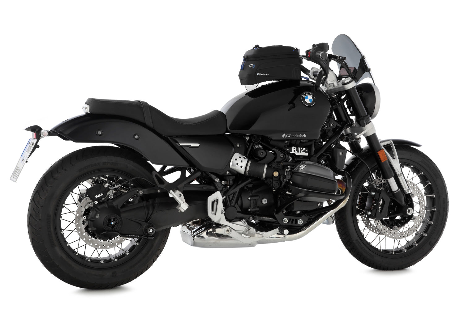 Wunderlich Windshield Extreme Carrier Long 160mm | Clear | BMW F 750 GS - Pyramid Motorcycle Accessories