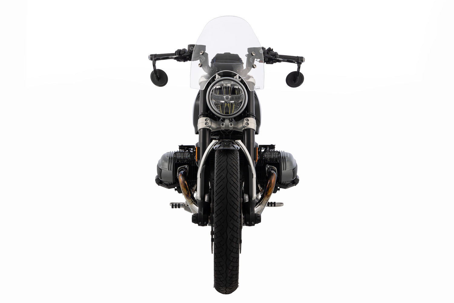 Wunderlich Touring Windshield 70th-Roadster | Light Smoke | BMW R 12 - Pyramid Motorcycle Accessories