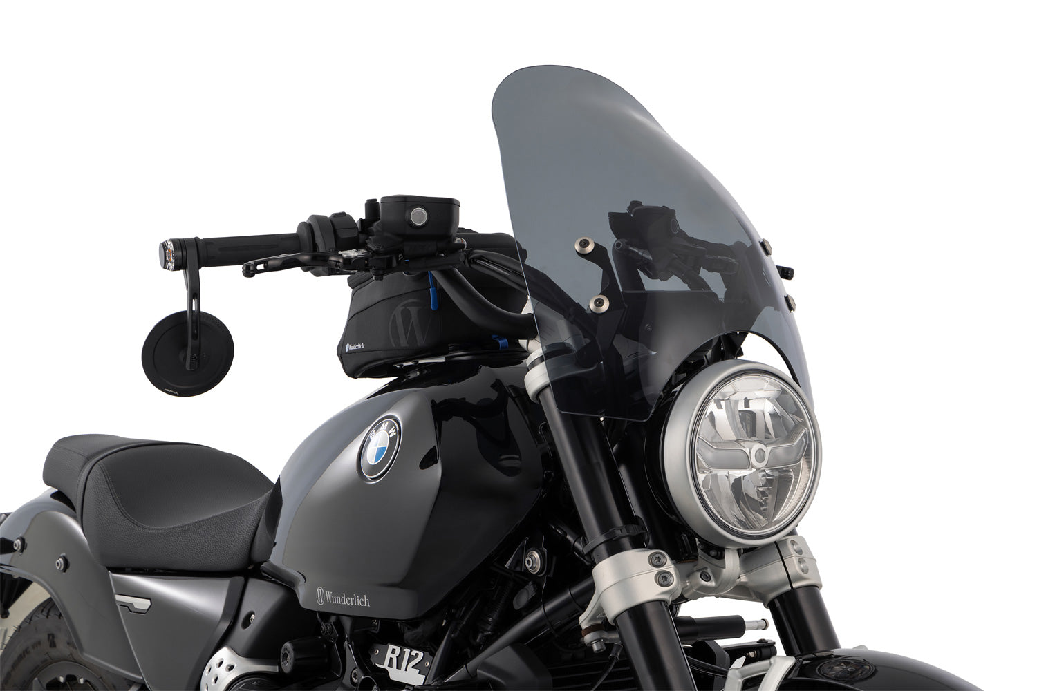Wunderlich Touring Windshield Marathon | Light Smoke | BMW R 1250 RT - Pyramid Motorcycle Accessories