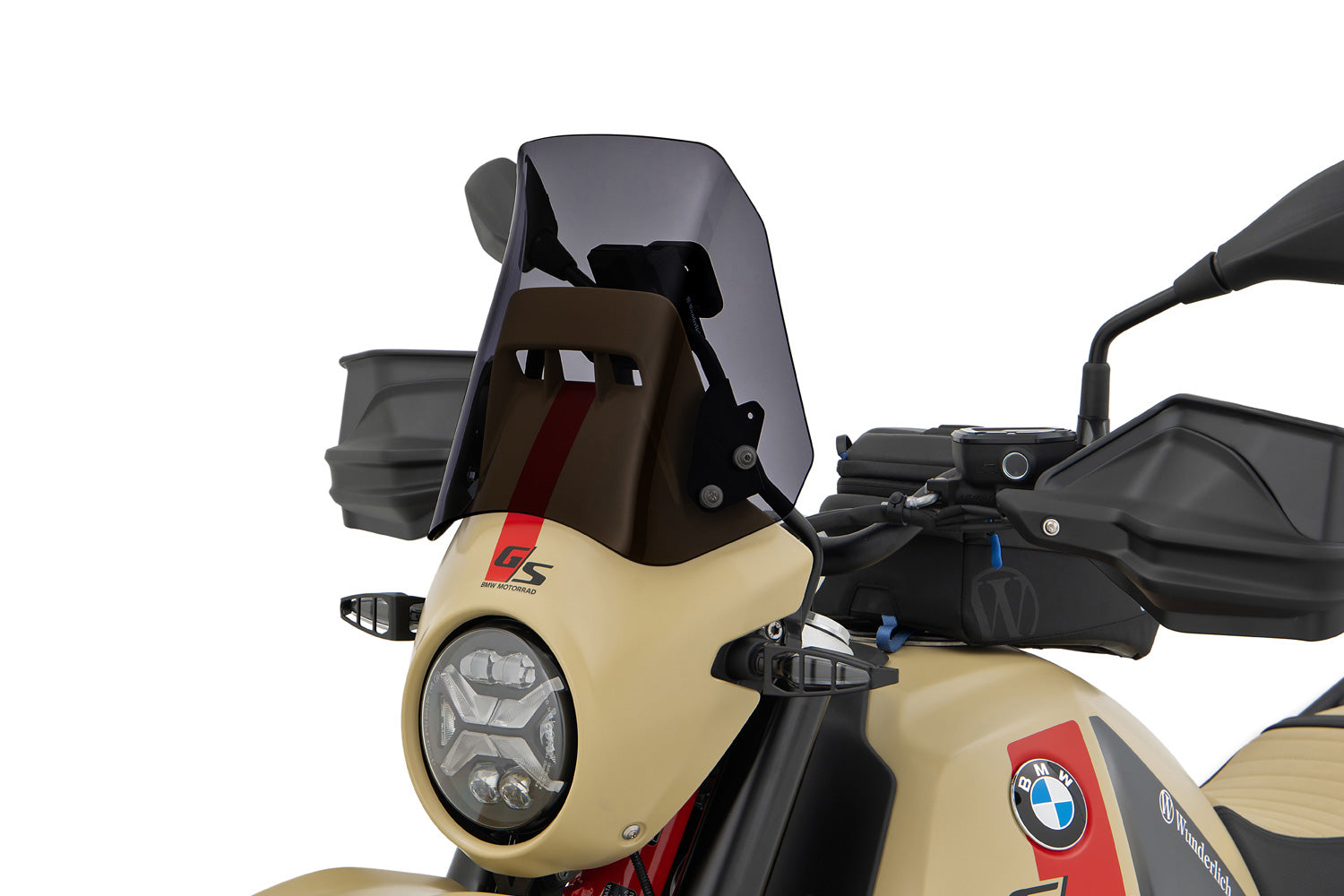 Wunderlich Windshield For Headlamp Fairing | Light Smoke | BMW R 12 G/