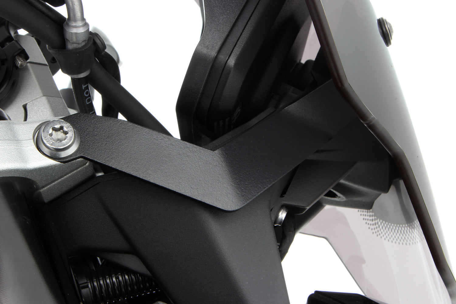 Wunderlich Compound Strut For Engine Protection Bar VA | Black - Pyramid Motorcycle Accessories