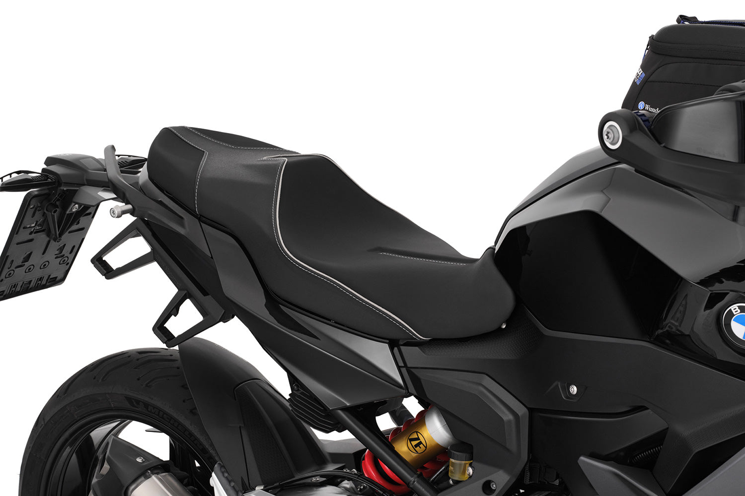 Wunderlich Seat Aktivkomfort Standard | Black | BMW F 900 GS Adventure - Pyramid Motorcycle Accessories