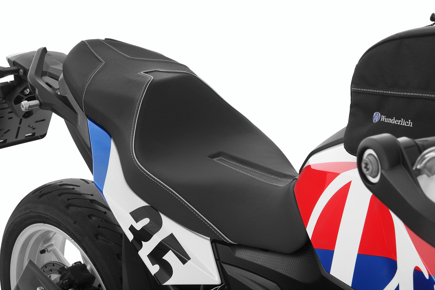 Wunderlich Seat Aktivkomfort Standard | Black | BMW F 900 GS Adventure - Pyramid Motorcycle Accessories