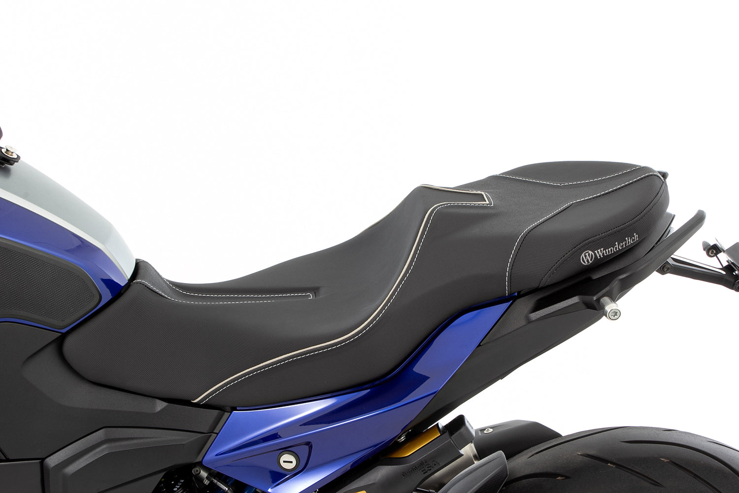 Wunderlich Aktivkomfort Seat Queens-edition High | Black - Pyramid Motorcycle Accessories