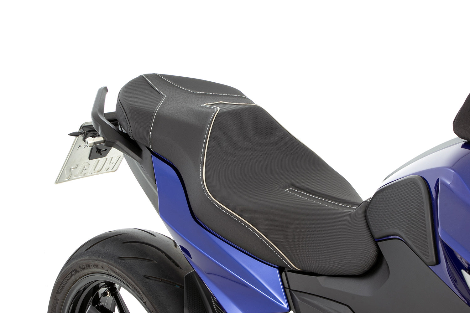 Wunderlich Aktivkomfort Seat Queens-edition High | Black - Pyramid Motorcycle Accessories