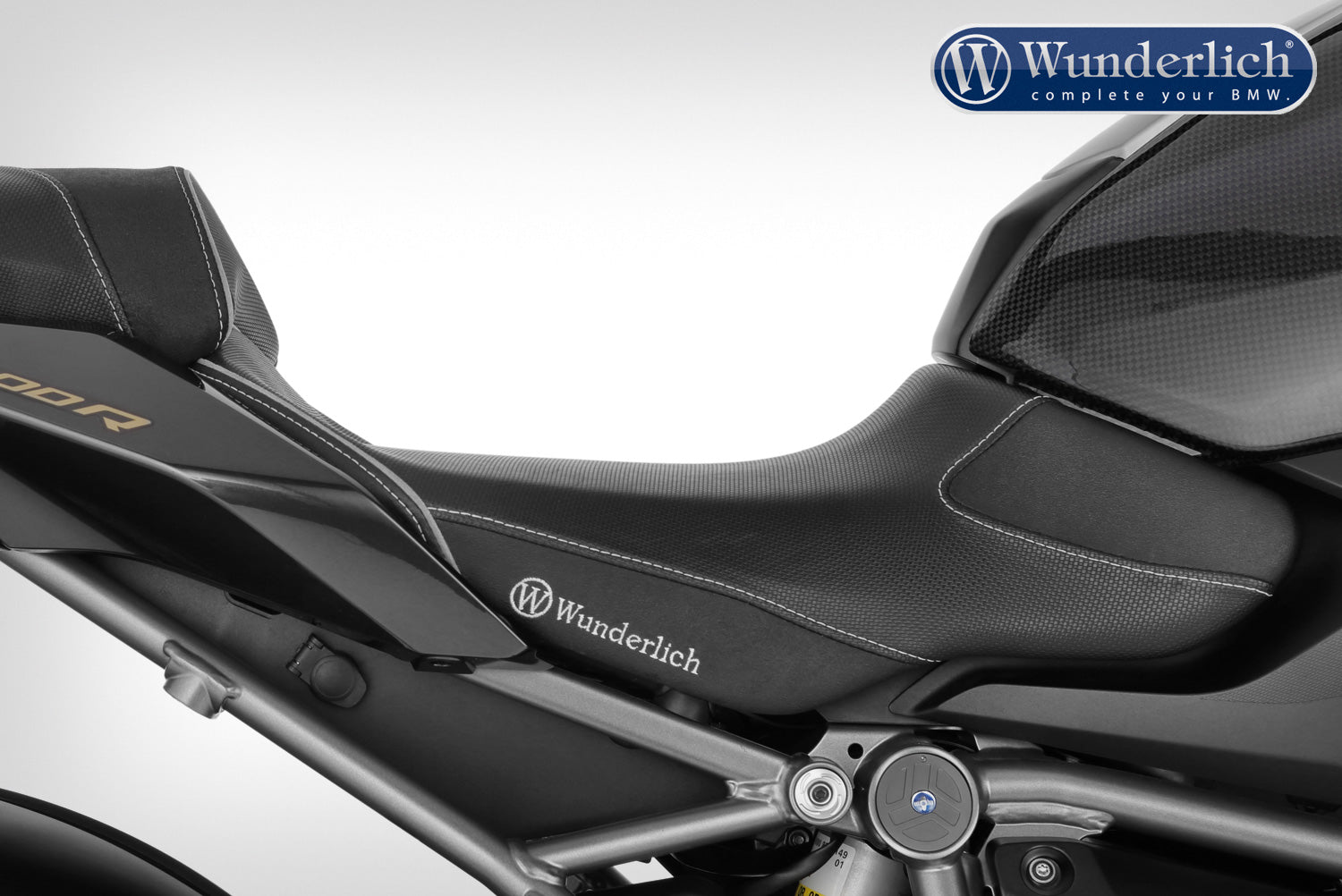 Wunderlich Rider Seat Aktivkomfort 30mm Low | Black | BMW R 1200 GS - Pyramid Motorcycle Accessories