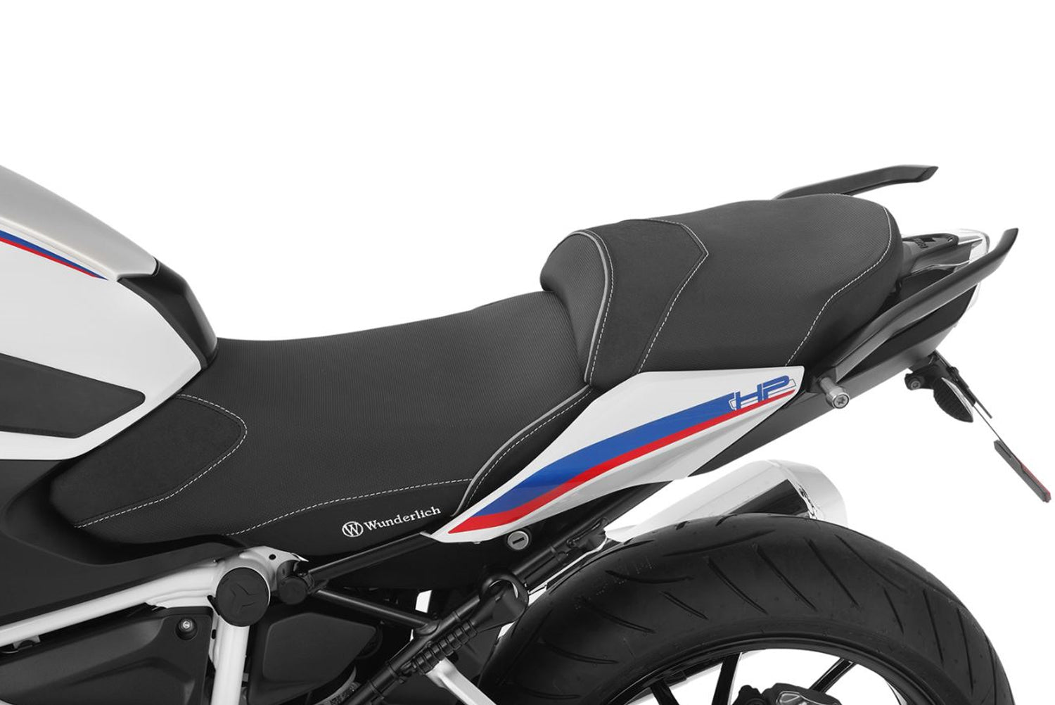 Wunderlich Passenger Seat Thermopro Aktivkomfort Standard | Black | BMW S 1000 R - Pyramid Motorcycle Accessories