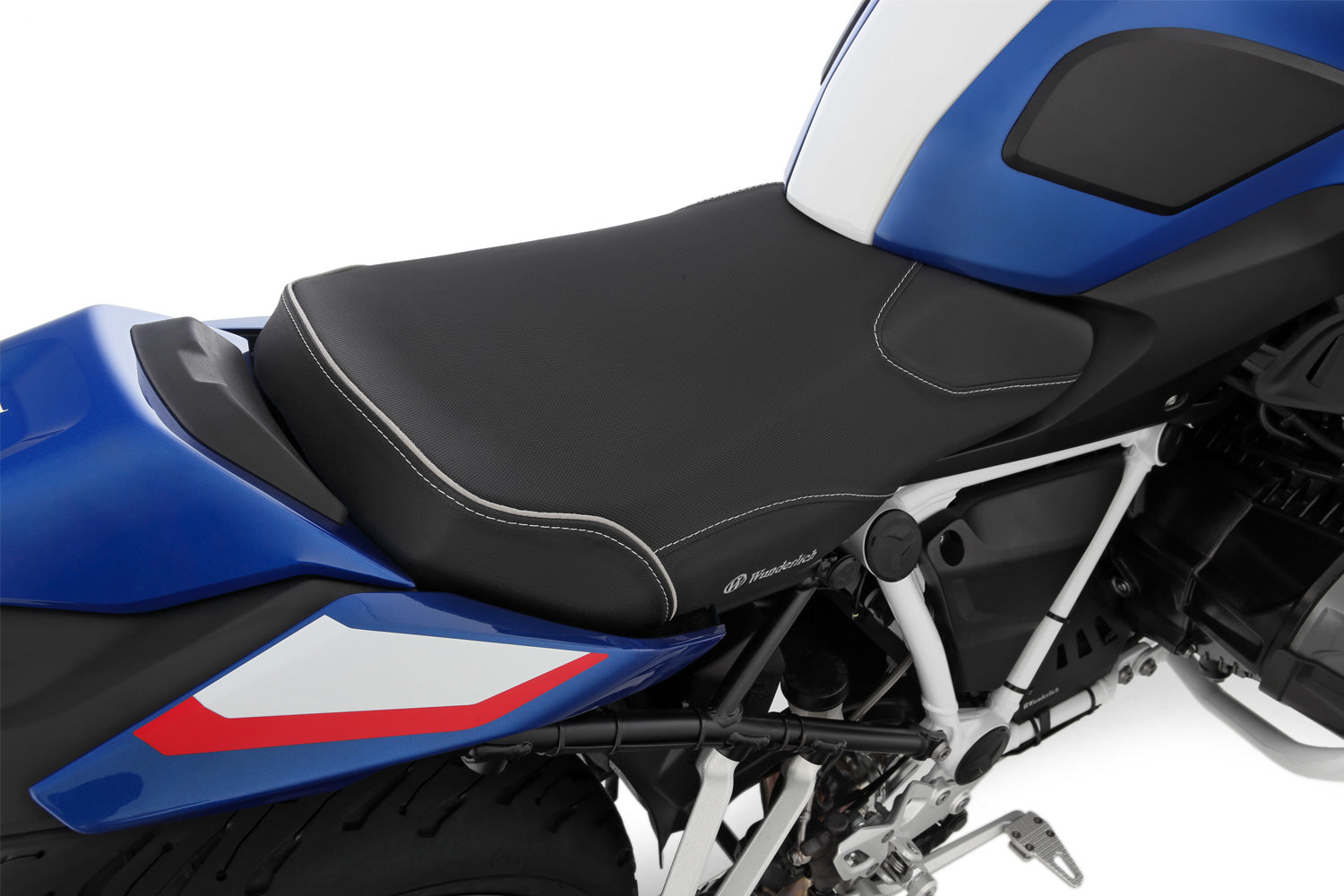 Wunderlich Rider Seat Aktivkomfort with Aftermarket Heating High | Black | BMW R 1250 GS Adventure - Pyramid Motorcycle Accessories