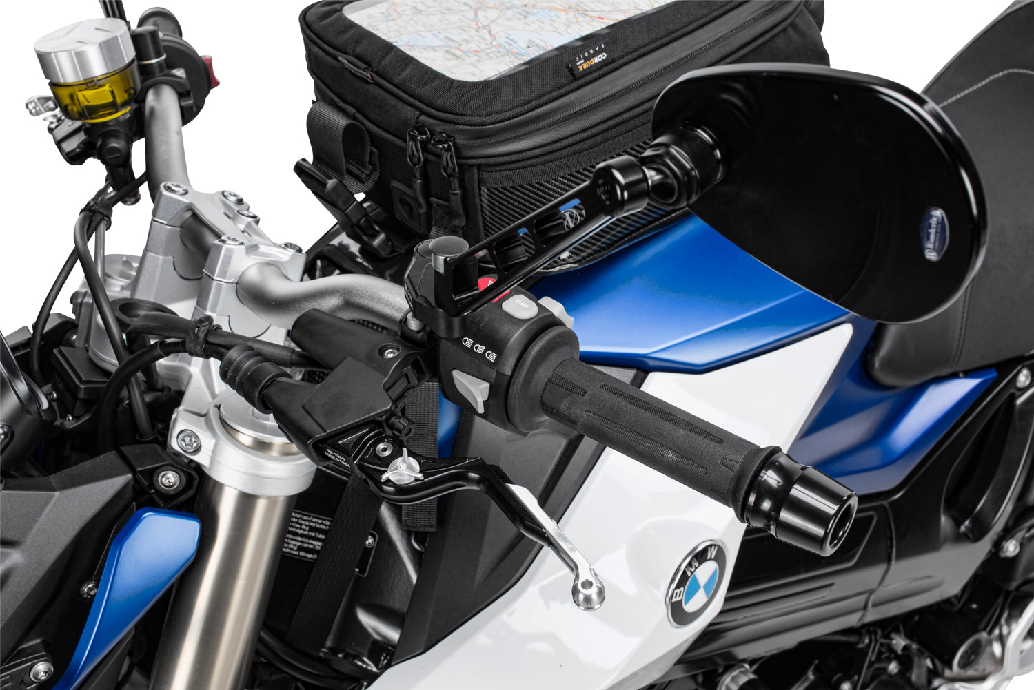 Wunderlich Handlebar Risers 25 mm | Silver | BMW R 1200 R - Pyramid Motorcycle Accessories