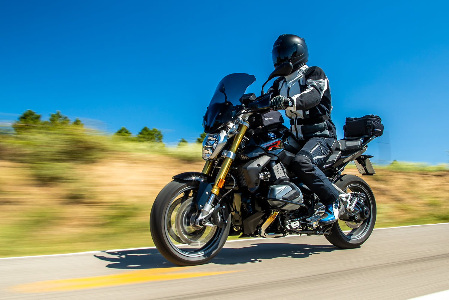Wunderlich Tube-style Handlebar Pre-drilled | Black - Pyramid Motorcycle Accessories
