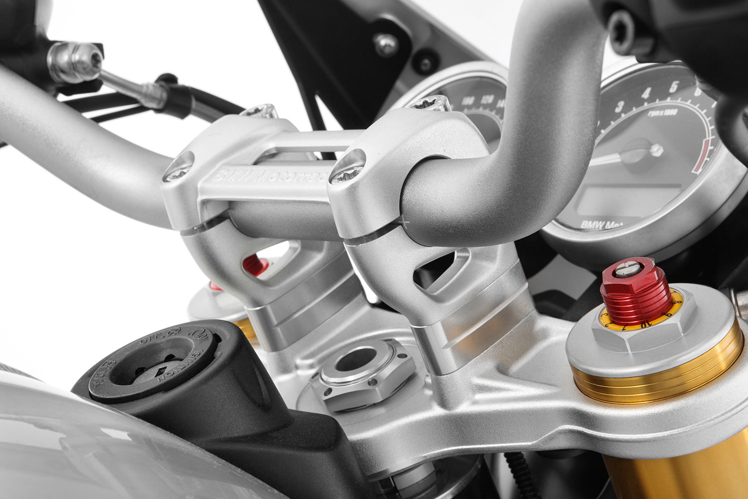 Wunderlich Ergo Rider Footrest Relocation | Silver | R 1200 RT - Pyramid Motorcycle Accessories