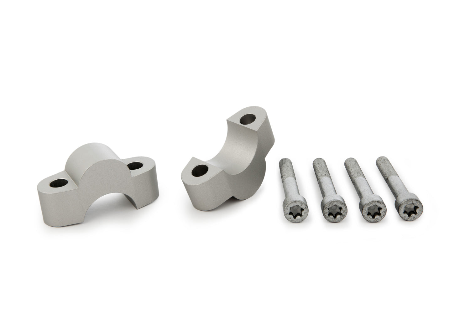 Wunderlich Handlebar Riser Ergo 41mm | Silver | BMW R 12 - Pyramid Motorcycle Accessories