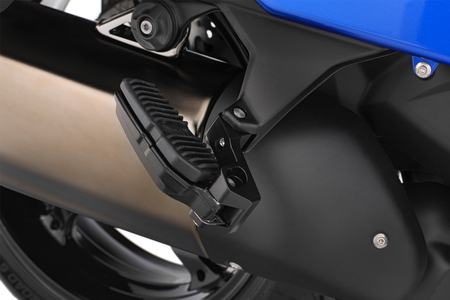 Wunderlich Ergo Rider Footrest Lowering Kit | Silver - Pyramid Motorcycle Accessories