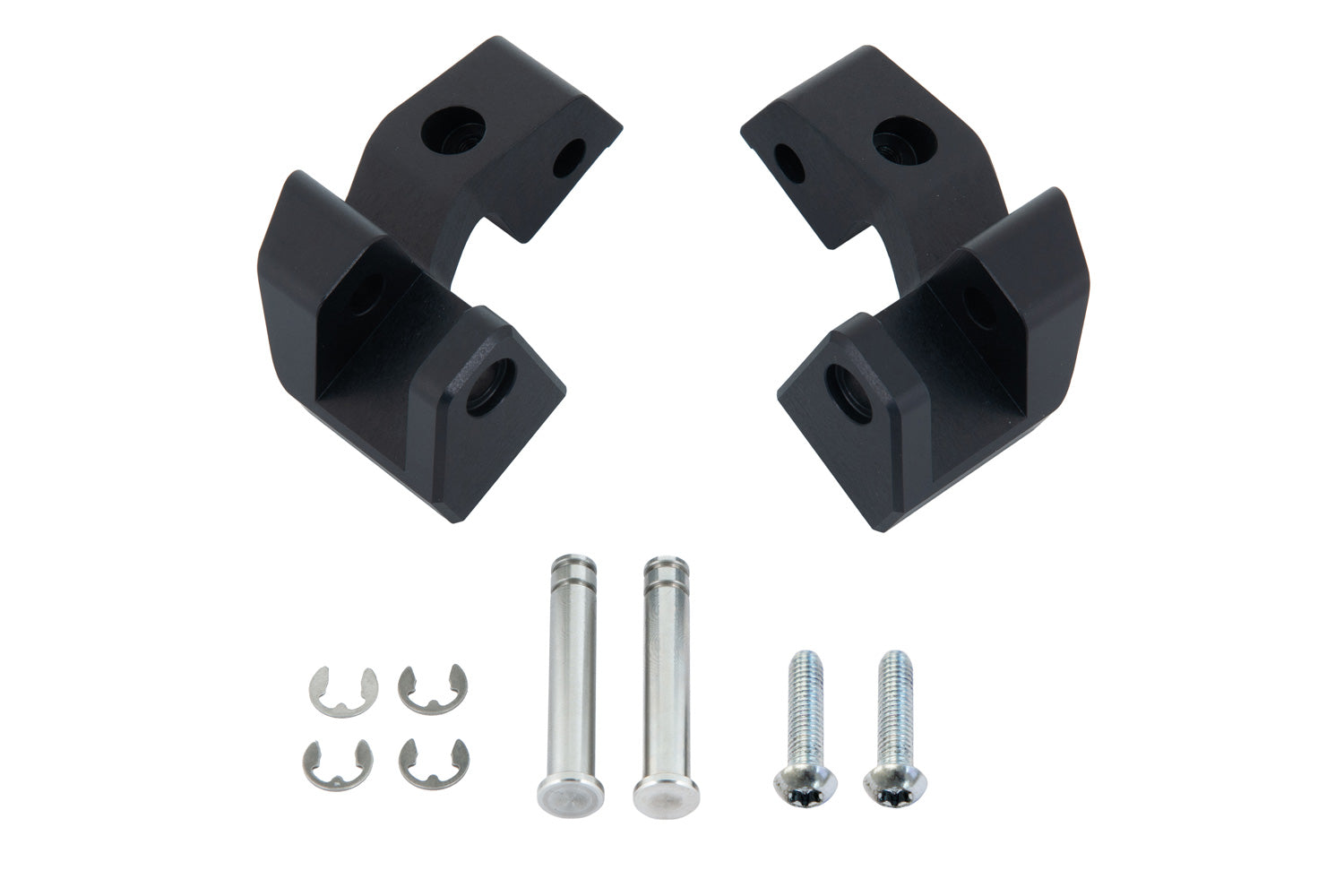 Wunderlich Ergo Rider Footrest Lowering Kit | Silver - Pyramid Motorcycle Accessories