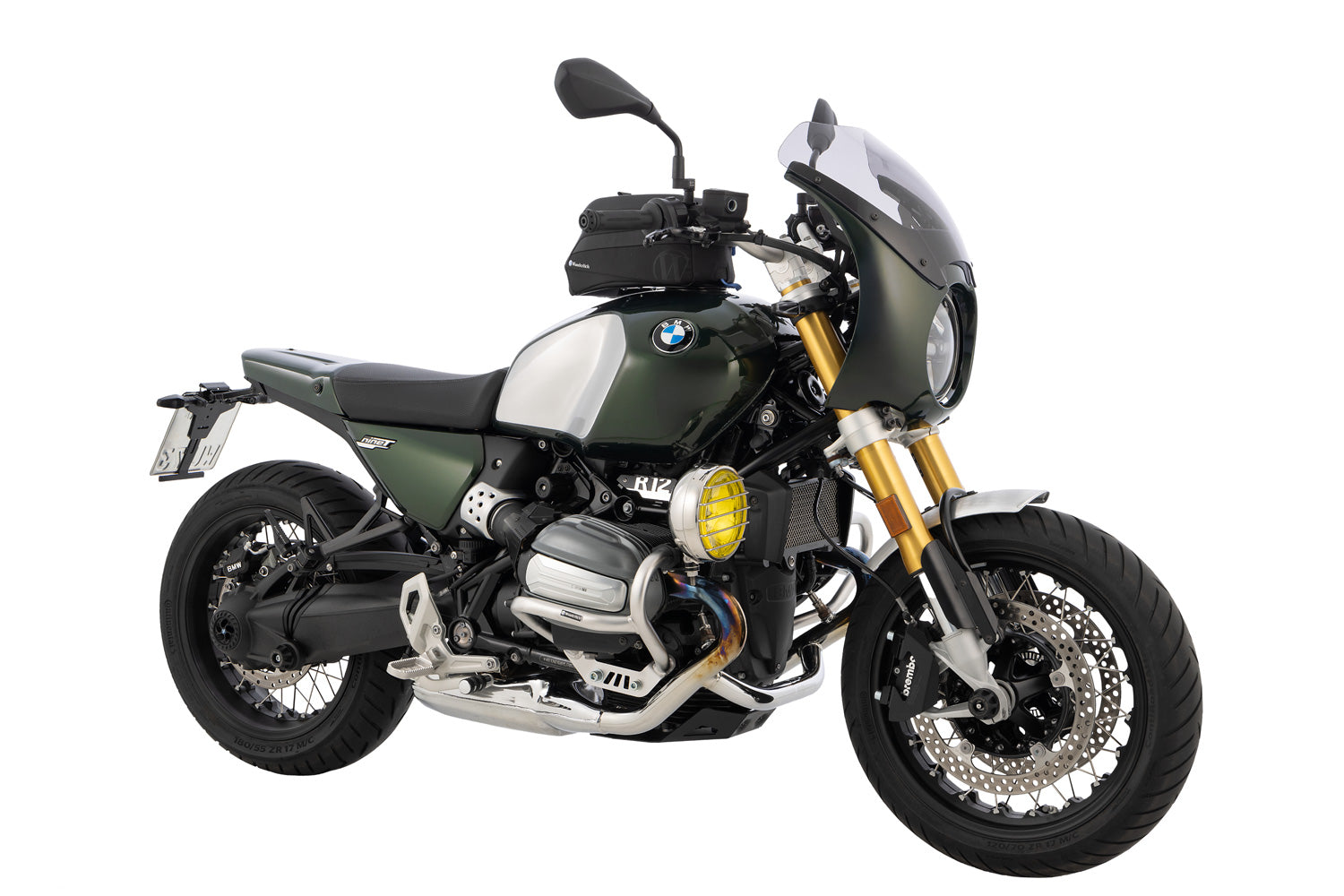 Wunderlich Engine Protection Bar Guard BMW | R 12 | Silver - Pyramid Motorcycle Accessories