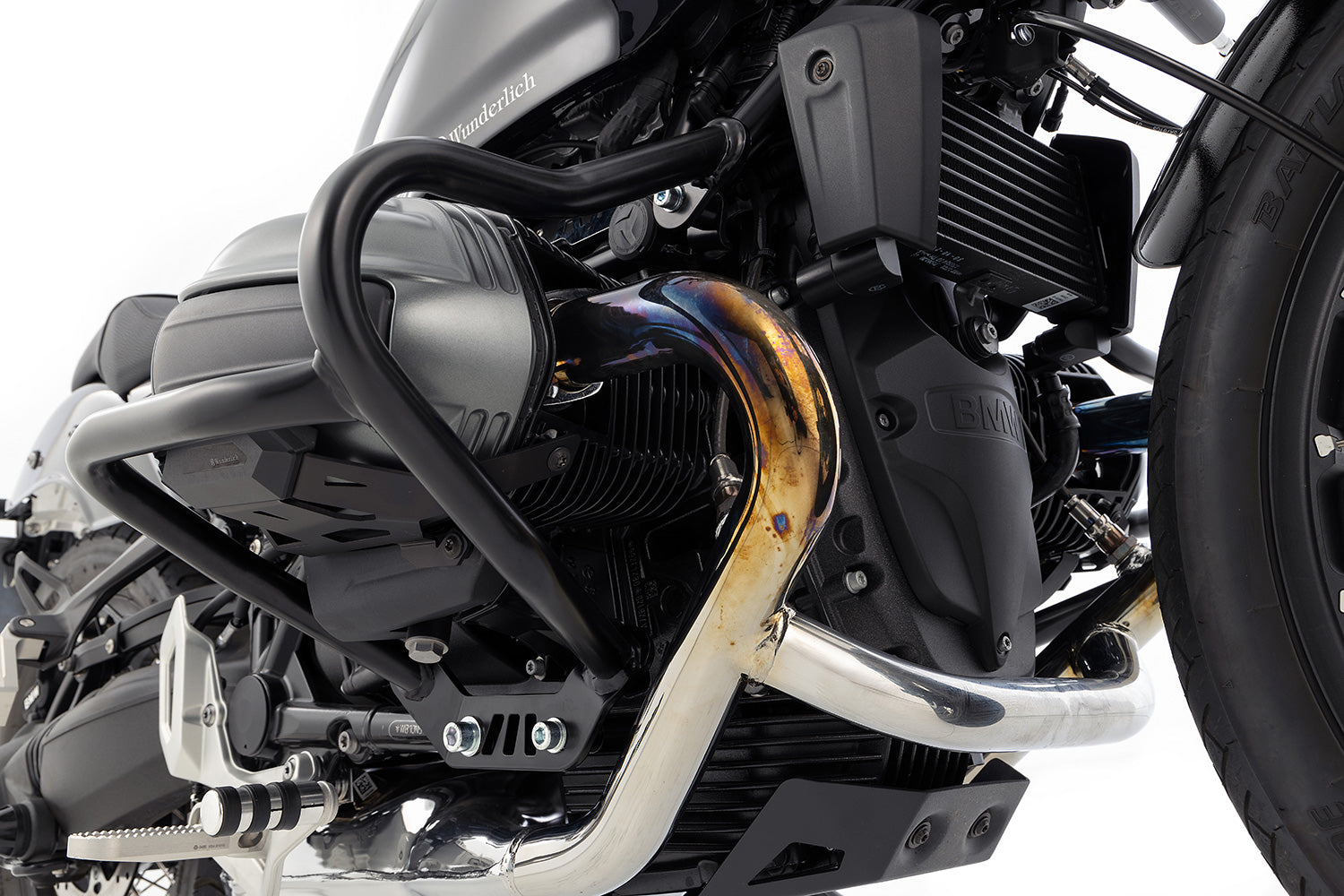 Wunderlich Widening Set For Engine Protection Bar | BMW R nineT - Pyramid Motorcycle Accessories