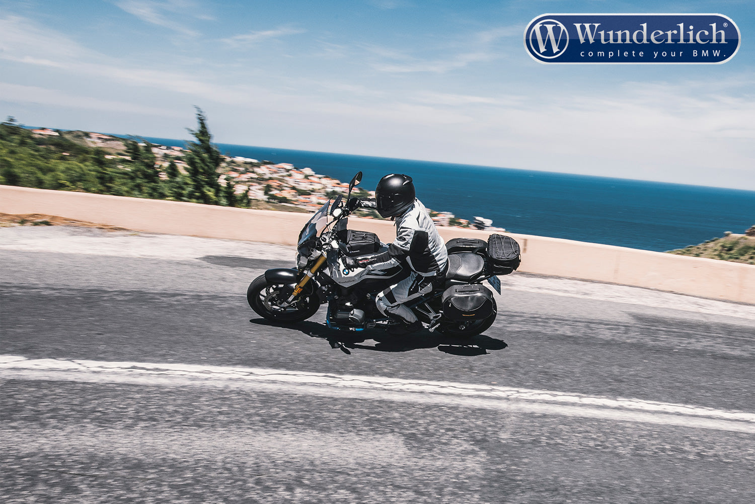 Wunderlich Vario Joint Rider Evo1 Pair | Silver | BMW K 1200 R Sport - Pyramid Motorcycle Accessories