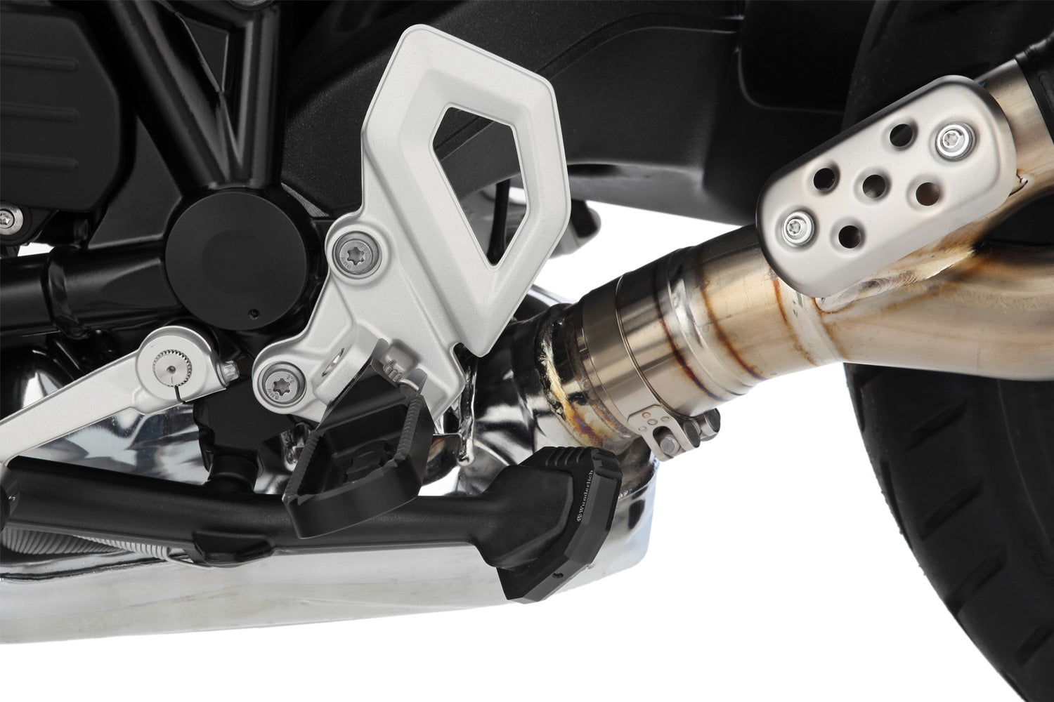 Wunderlich Side Stand Enlarger | Black | BMW S 1000 RR - Pyramid Motorcycle Accessories