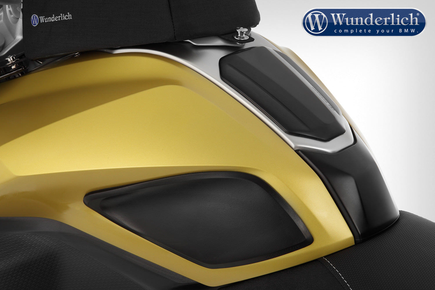 Wunderlich Tank Protection Pad Touring 3 Pieces | Black | BMW S 1000 XR - Pyramid Motorcycle Accessories