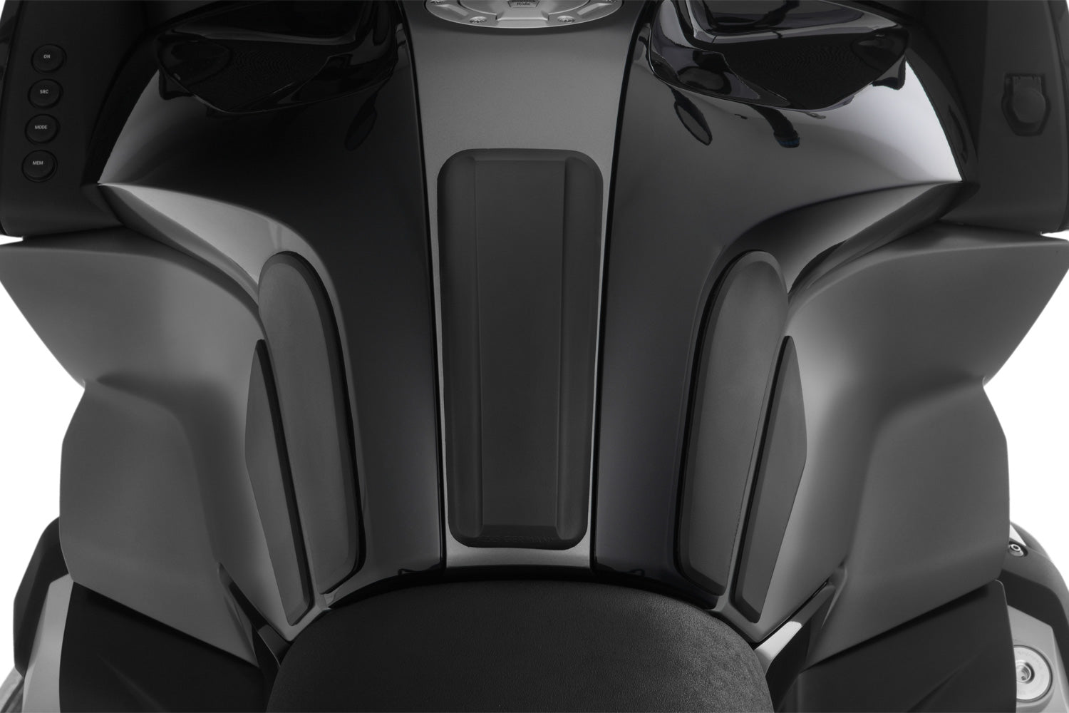Wunderlich Tank Pad Set Two-Part | Black | BMW R 1300 GS Adventure - Pyramid Motorcycle Accessories