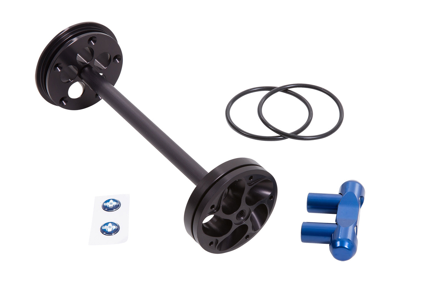 Wunderlich Hub Cover Tornado | Black | BMW R 1250 RT - Pyramid Motorcycle Accessories