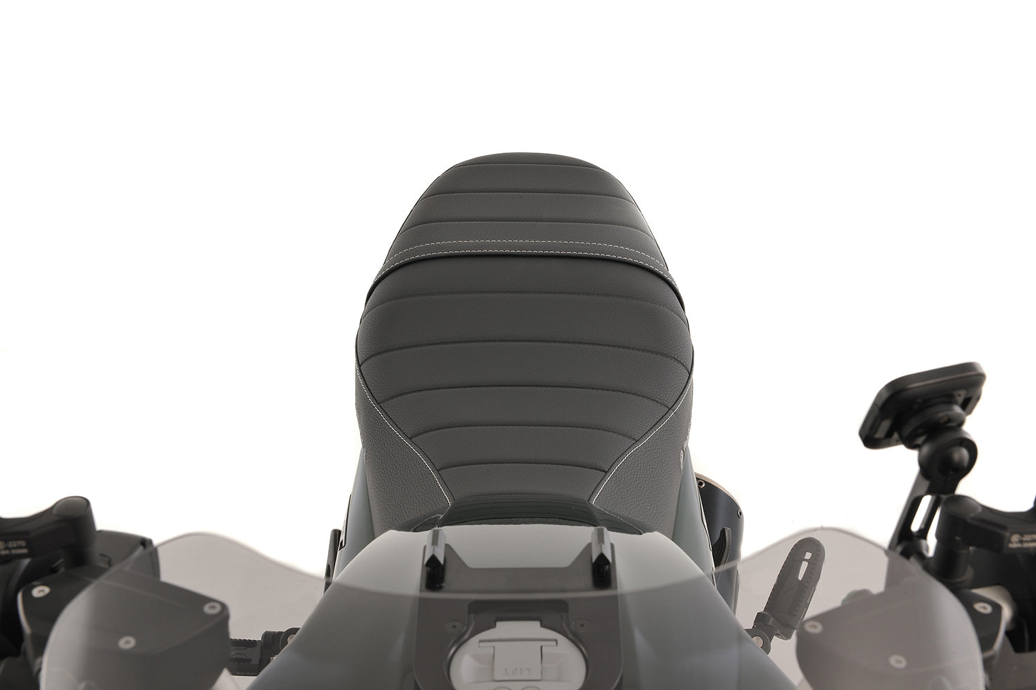 Wunderlich Aktivkomfort Seat | R 12 | Black - Pyramid Motorcycle Accessories