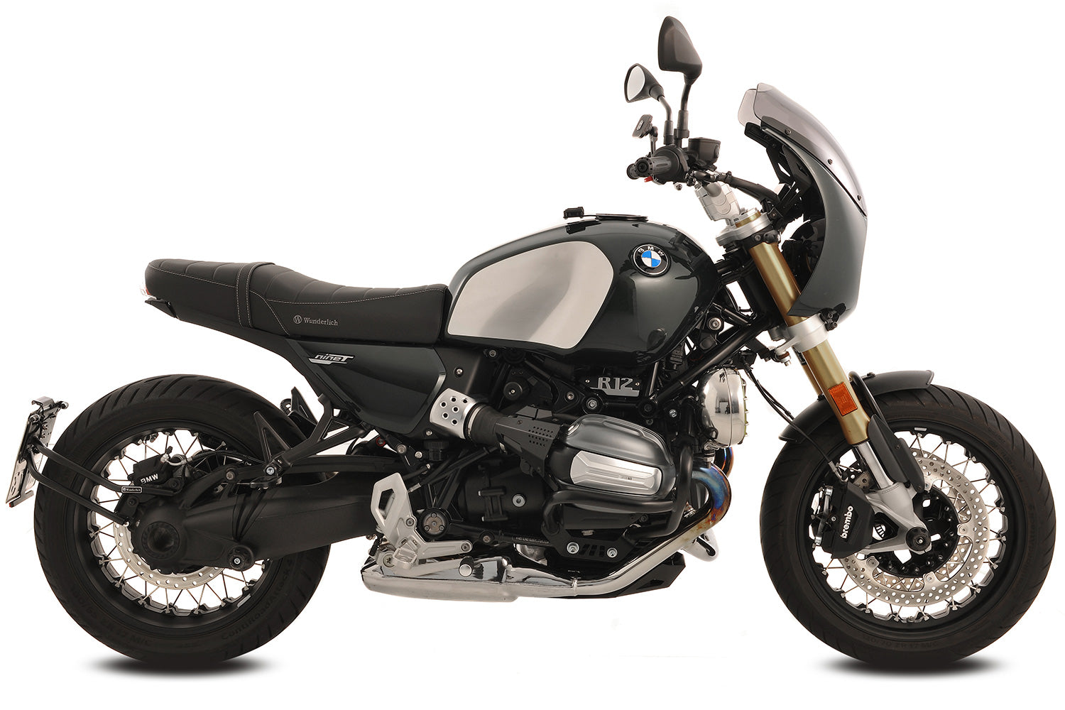 Wunderlich Aktivkomfort Seat | R 12 | Black - Pyramid Motorcycle Accessories
