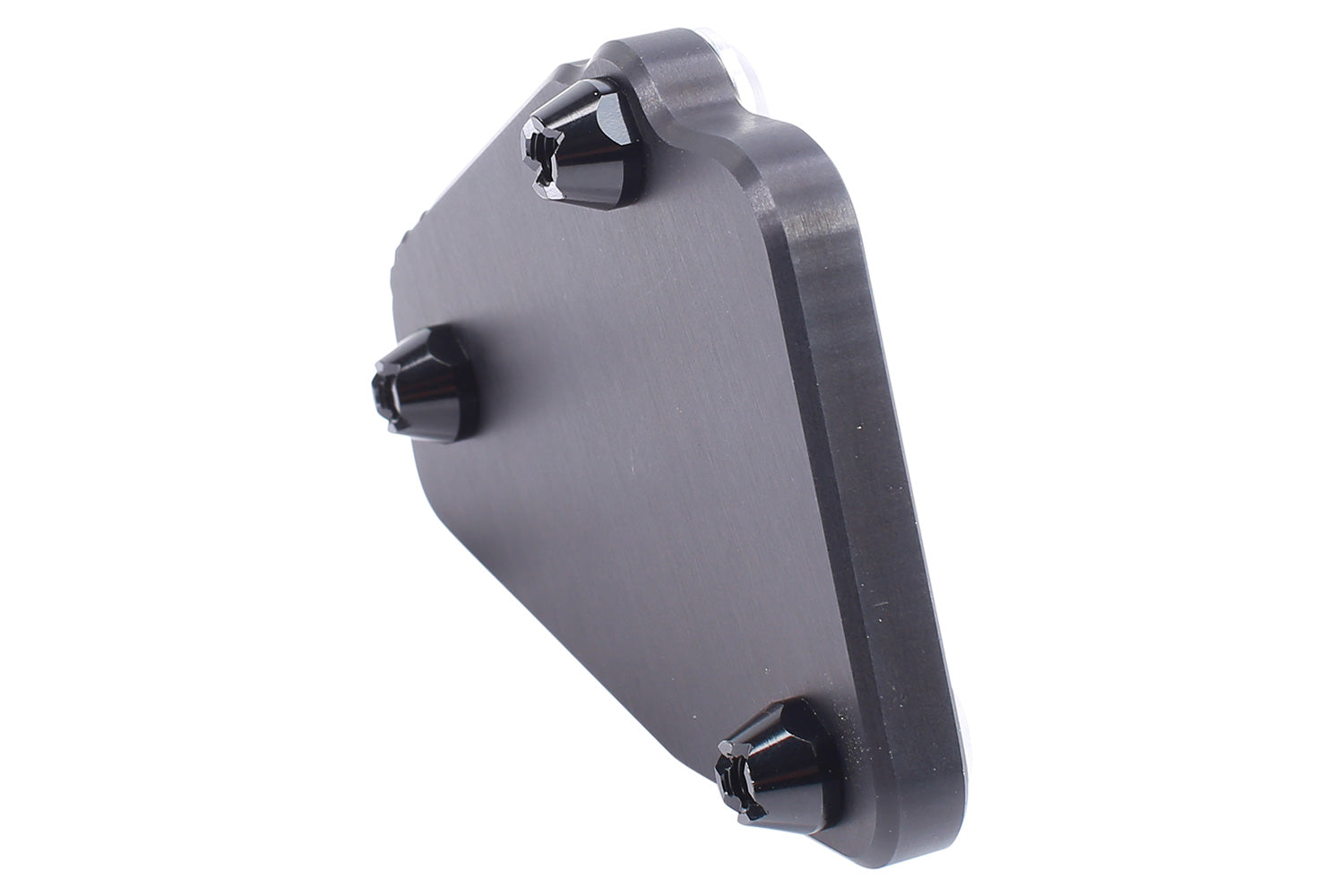 Wunderlich Spike-Kit Side Stand Plate | Black | BMW R nineT - Pyramid Motorcycle Accessories