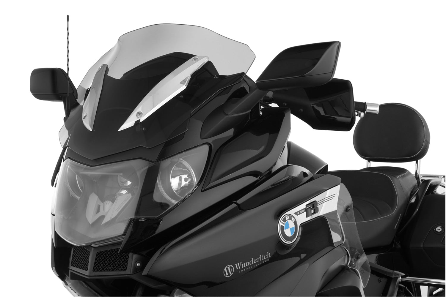 Wunderlich "Cruise" Windshield | Black - Pyramid Motorcycle Accessories