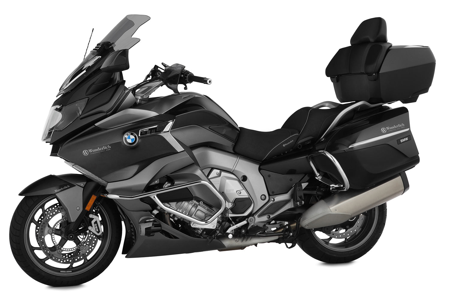 Wunderlich Side Cover Set | Black | BMW K 1600 GTL - Pyramid Motorcycle Accessories