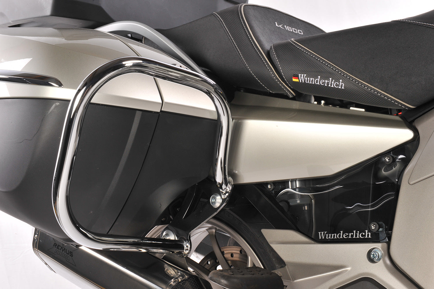 Wunderlich Case Rack Right | Silver - Pyramid Motorcycle Accessories