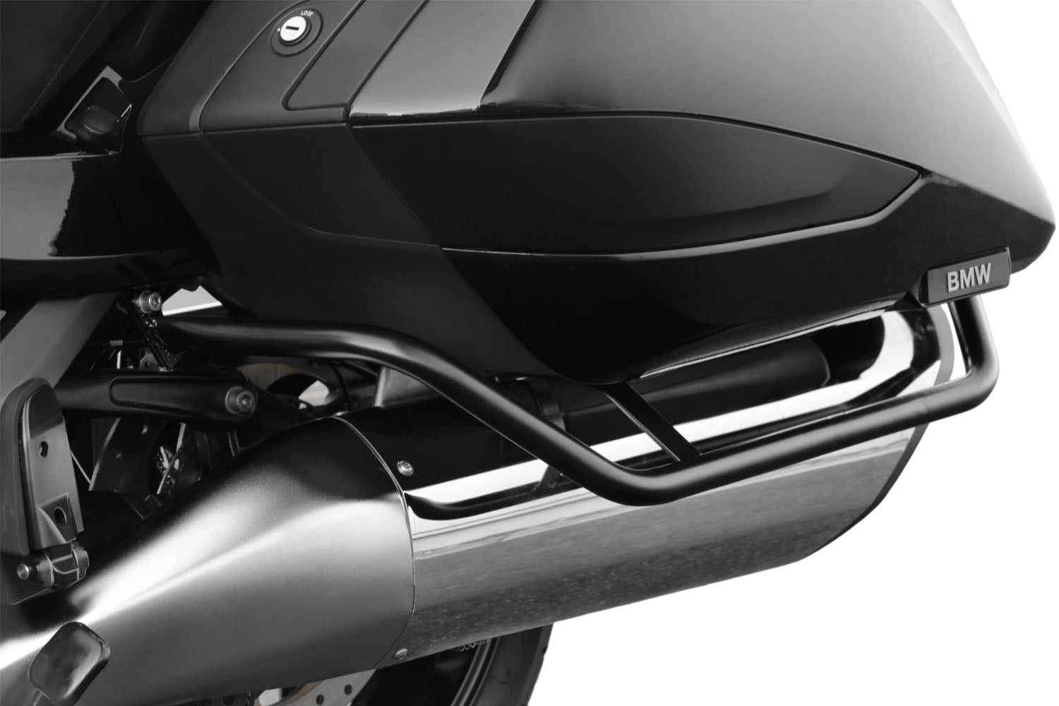 Wunderlich Case Protection Bar For Models Without Emergency System | Chromed - Pyramid Motorcycle Accessories