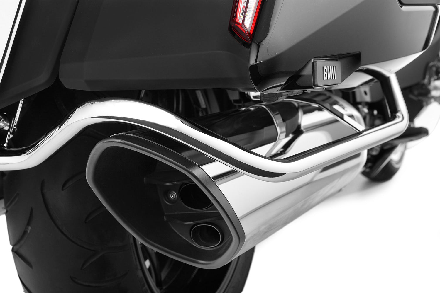 Wunderlich Case Protection Bar For Models with Emergency System | Black - Pyramid Motorcycle Accessories