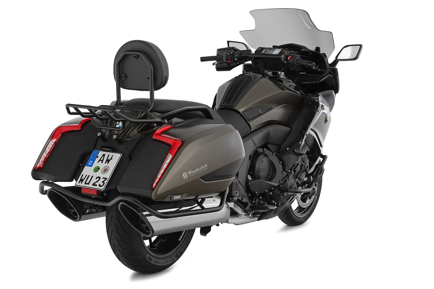 Wunderlich Case Protection Bar For Models Without Emergency System | Black - Pyramid Motorcycle Accessories