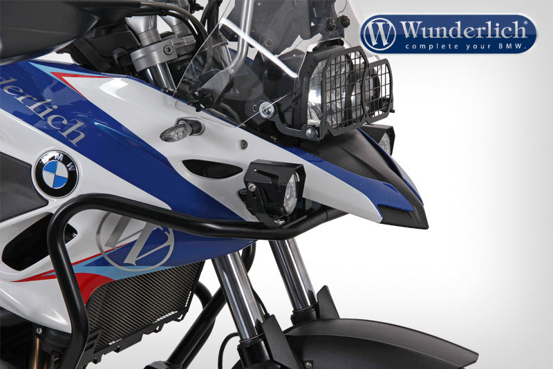 Wunderlich LED Additional Head Light Aton | Black | BMW R nineT - Pyramid Motorcycle Accessories