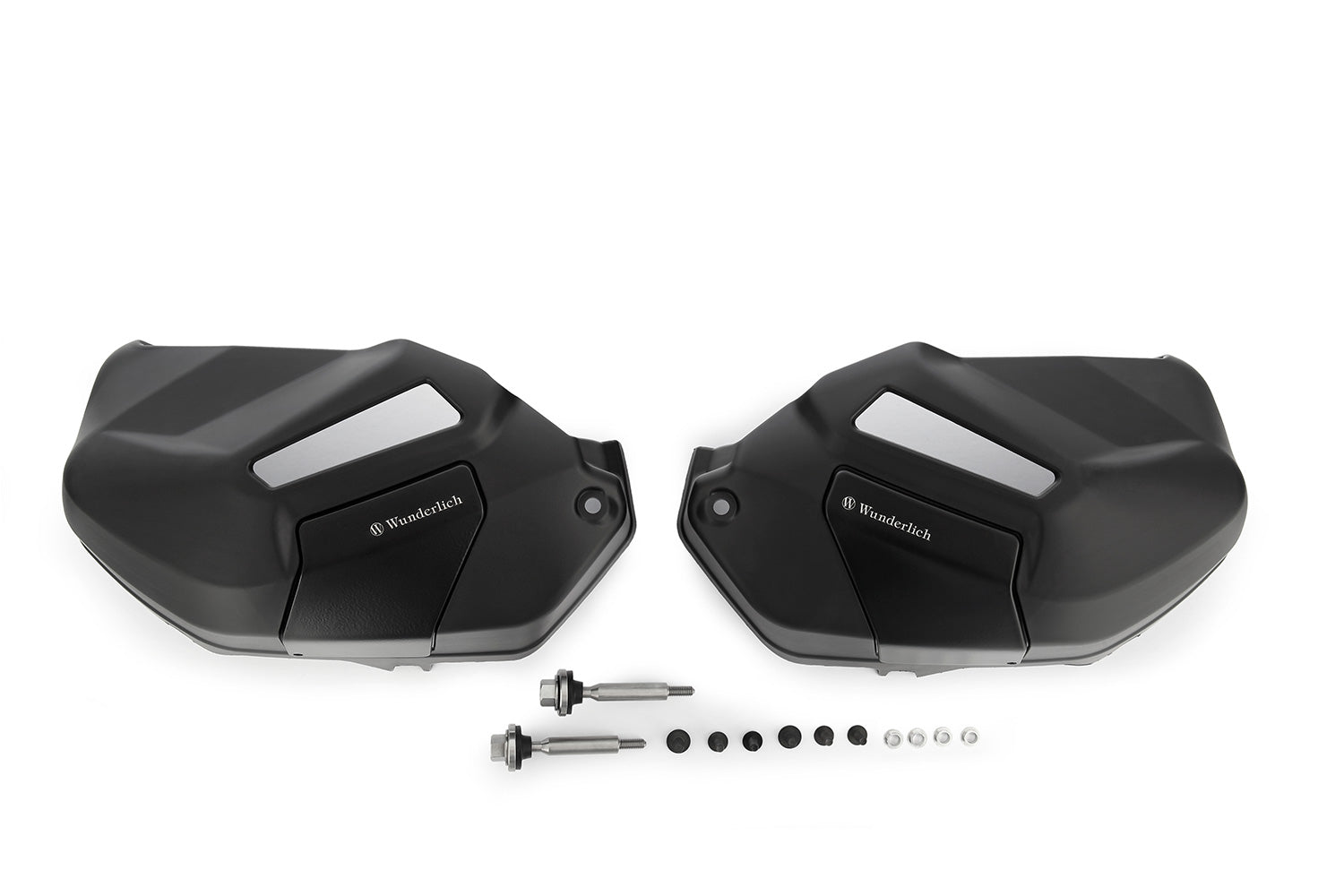 Wunderlich Valve Cover and Cylinder Protectors | Black | BMW R 12 - Pyramid Motorcycle Accessories