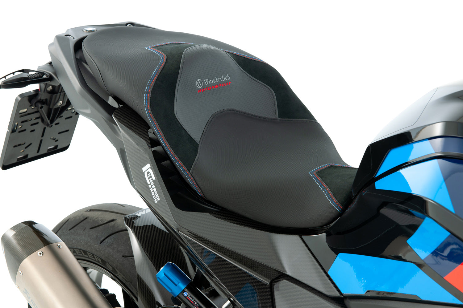 Wunderlich Aktivkomfort Seat Queens-edition Standard | Black - Pyramid Motorcycle Accessories