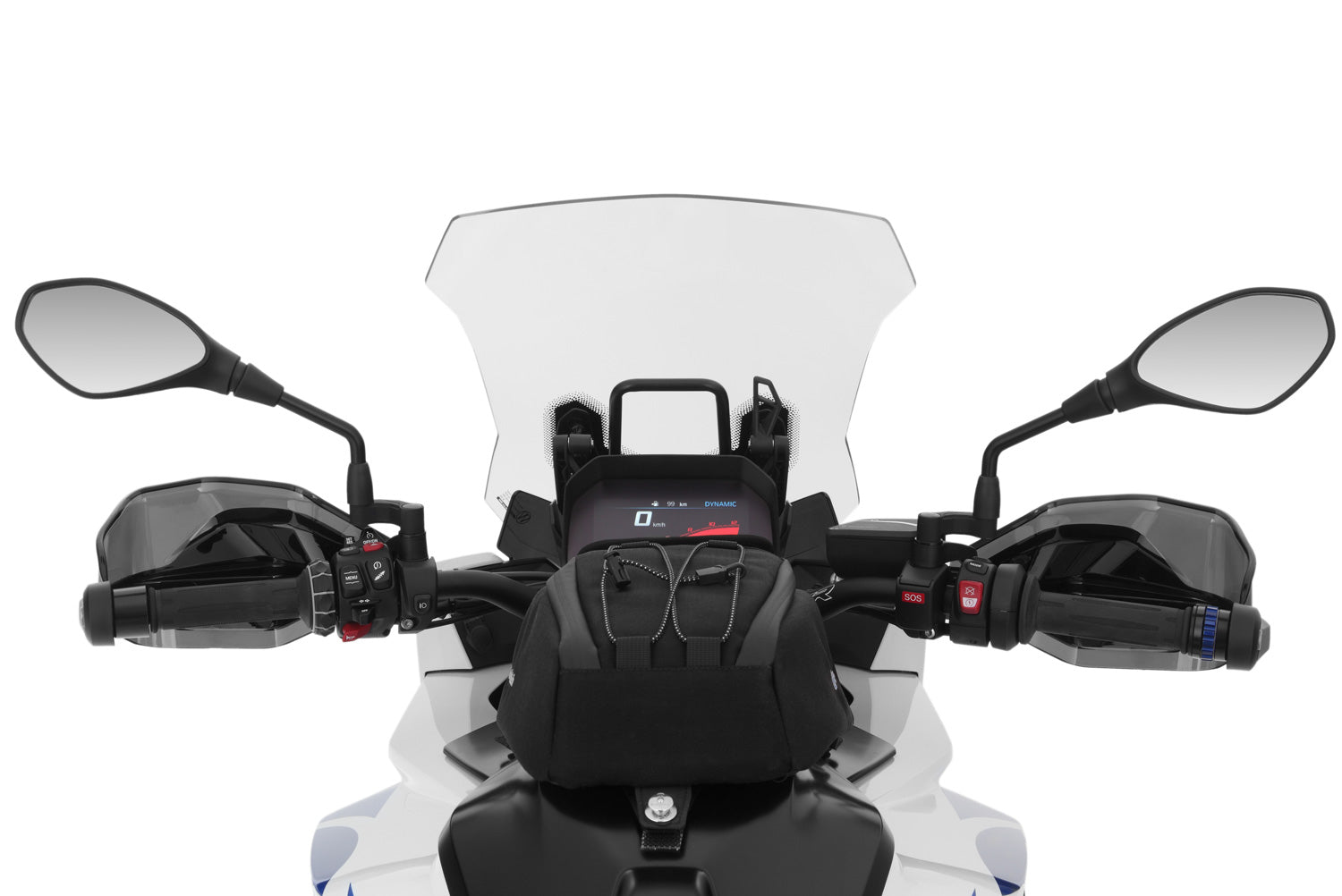 Wunderlich Multiclamp Adapter For Universal Device Carrier | Black | BMW R 1250 R - Pyramid Motorcycle Accessories