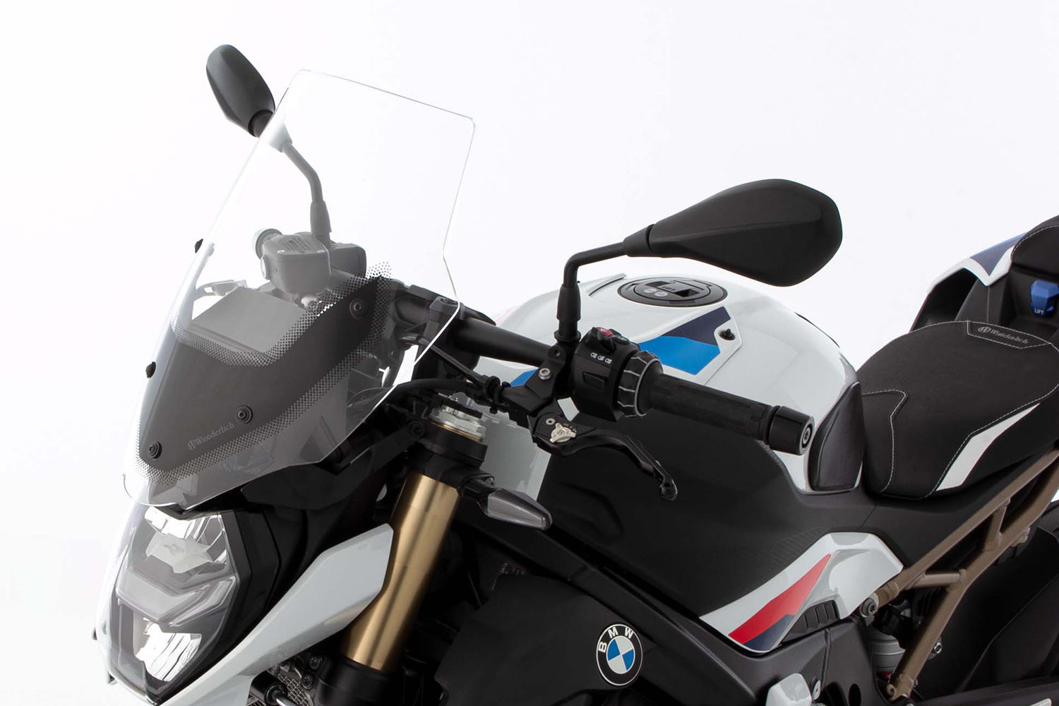 Wunderlich Marathon Windshield | Light Smoke | BMW S 1000 XR - Pyramid Motorcycle Accessories