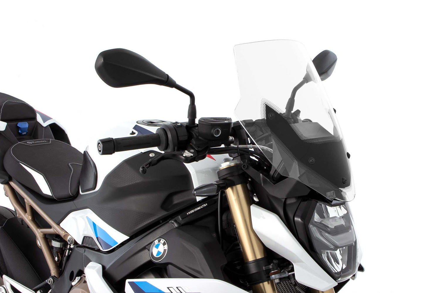 Wunderlich Marathon Windshield | Light Smoke | BMW S 1000 XR - Pyramid Motorcycle Accessories