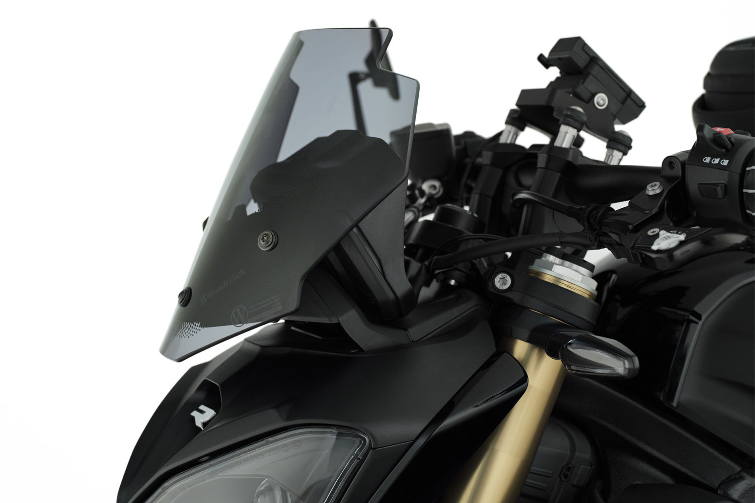 Wunderlich Sport Windshield | Light Smoke | BMW R 1250 R - Pyramid Motorcycle Accessories