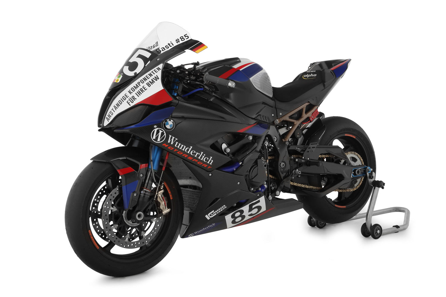 Wunderlich Sliders Axle Protection Pads Front | Chrome | BMW R 18 - Pyramid Motorcycle Accessories